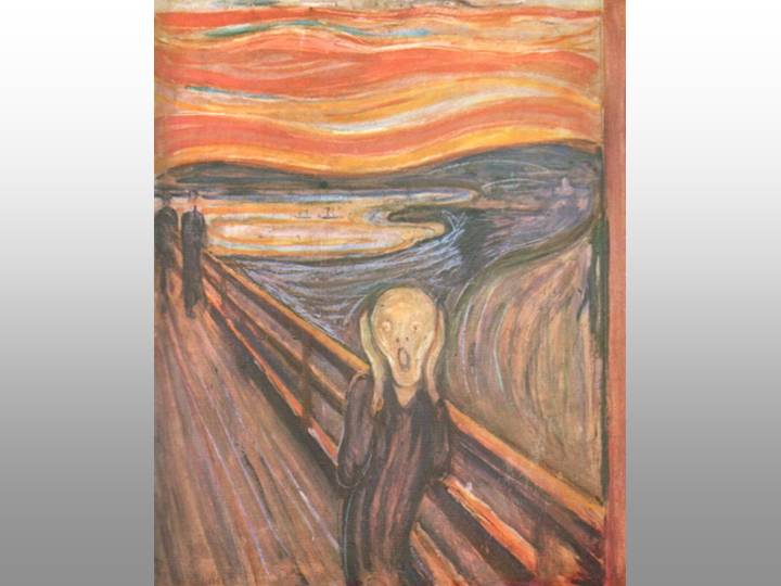 Ethics - The Scream; a painting by Edvard Munch, 1893