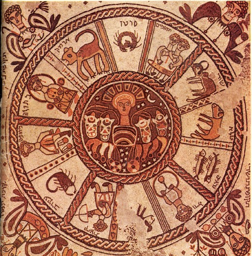 2. Mysticism. Fields: Mysticism. Image: Zodiac Mosaic, 6th century, Beit Alpha Synagogue, Israel; courtesy of NASA.