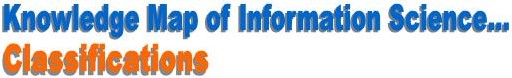 Knowledge Map of Information Science: Classifications