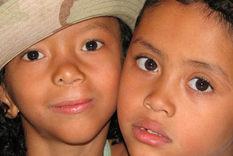 Human Society. Image: Two children. Source: Fairfox County, Virginia