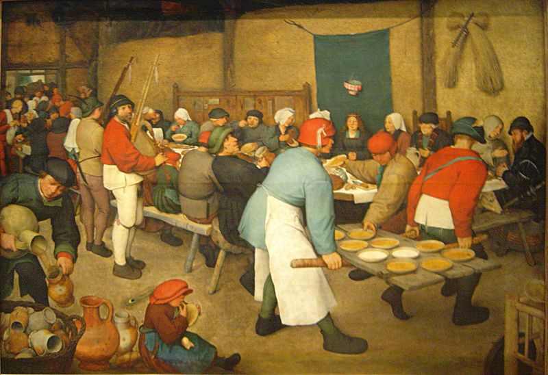 3.1 Community (The basics of social life). Image: The Peasant Wedding; A painting by Pieter Bruegel the Elder, 1568
