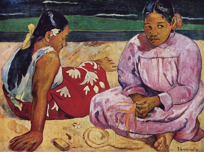 4.3 Ethnicity. Fields: Ethnic Studies (classify by ethnic groups). Image: Tahitian Women on the Beach, Paul Gauguin.